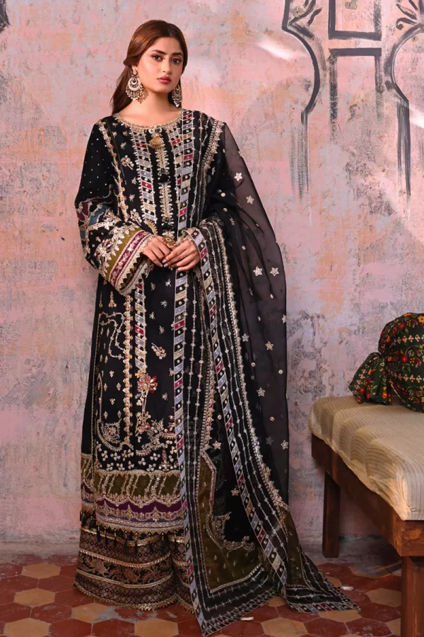 Qalamkar Sahiba Luxury Formals 23- 05 MAHENOOR