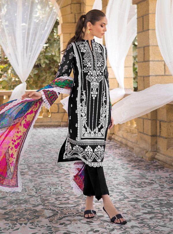 Zainab Chottani Luxury Lawn Collection-Gulfishan - Image 3