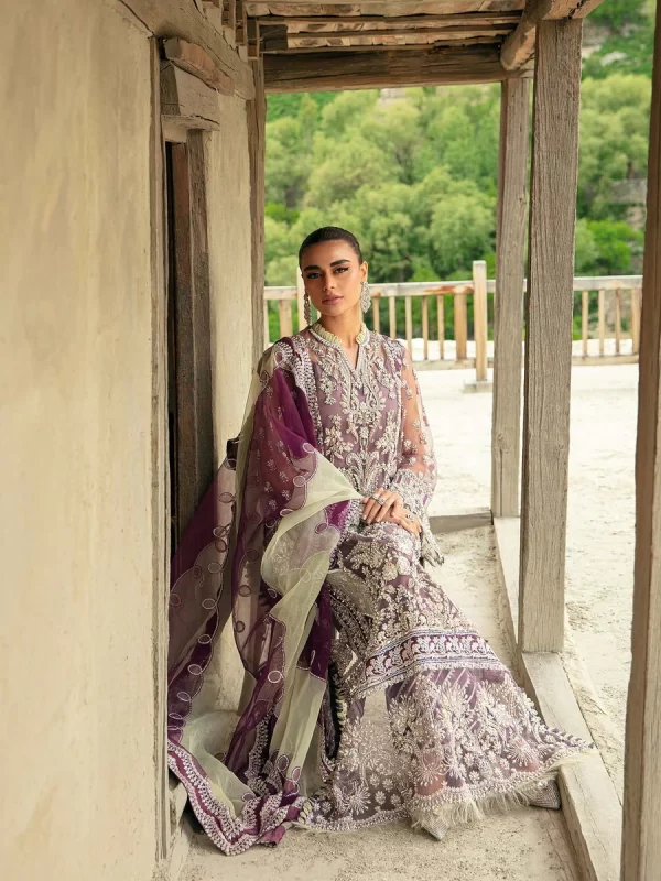 Marwa Luxury Formal Collection By Maryam Hussain-ALMAS - Image 3