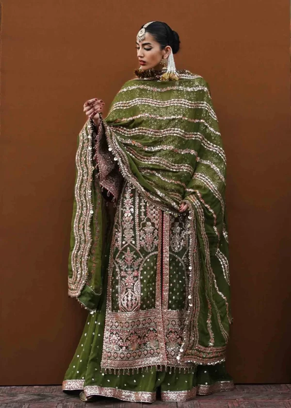 Zaib-un-Nisa Festive Collection By Hussain Rehar-Zaitoon