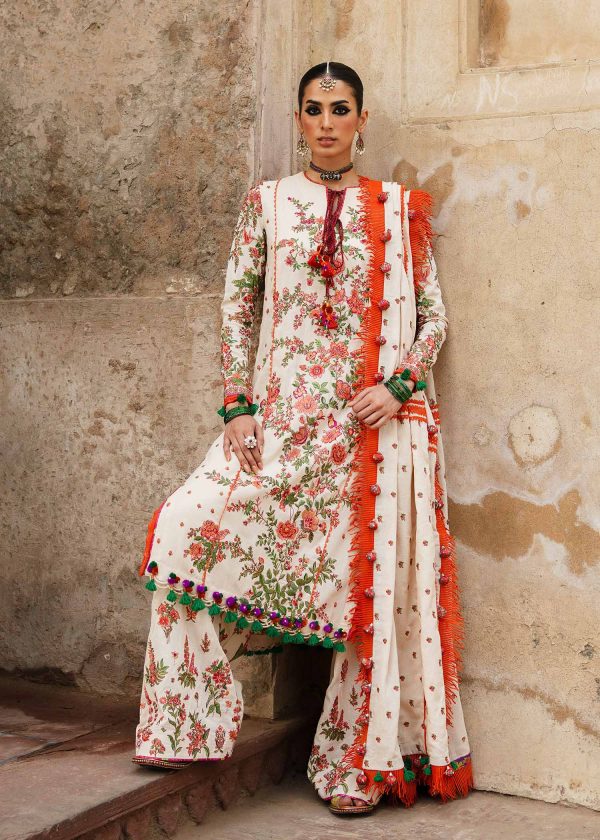 Karandi Aw'23 Embroidered Collection By Hussain Rehar-Bellis