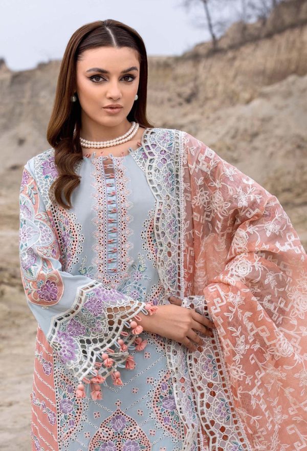 The Queen's Diary Signature Lawn Collection By Adan's Libas-5837 - Image 2