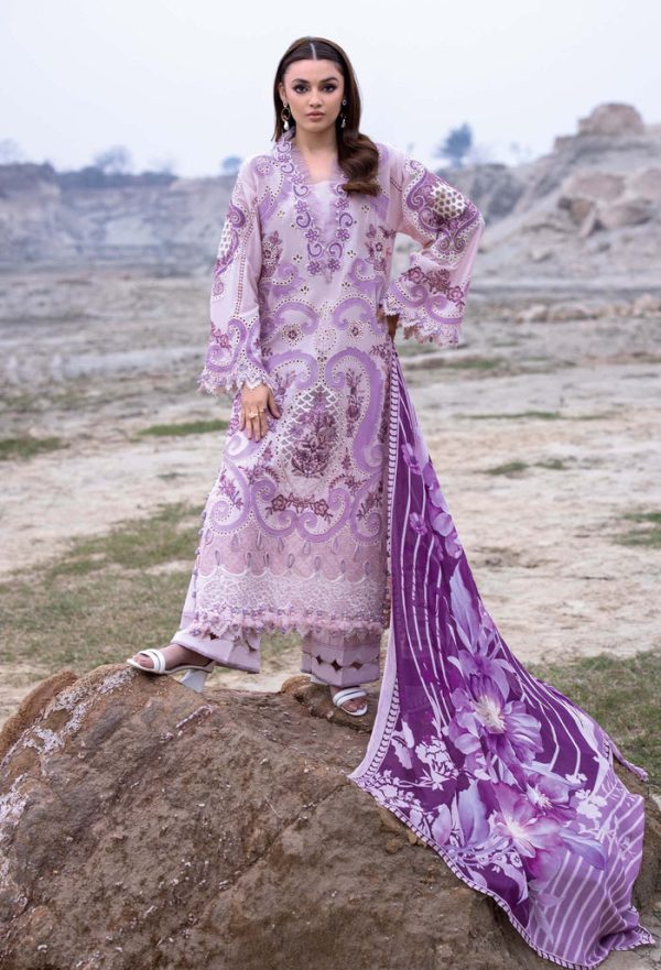 The Queen's Diary Signature Lawn Collection By Adan's Libas-5836