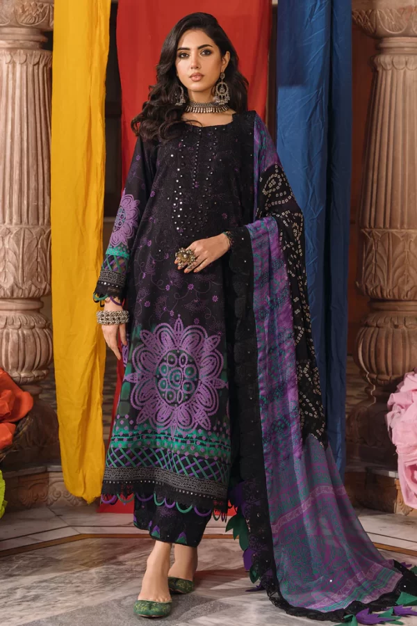 Chunri Embroidered Lawn Collection By Charizma-CH4-03