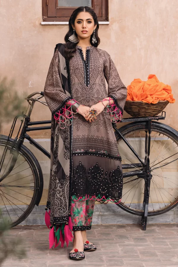 Chunri Embroidered Lawn Collection By Charizma-CH4-01