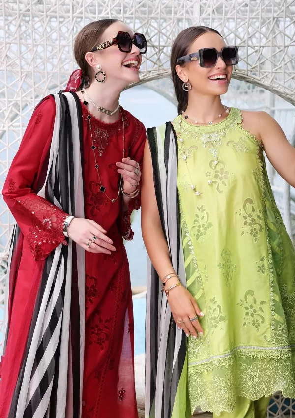 Luxe Printkari Lawn By Saadia Asad- 8-A - Image 2