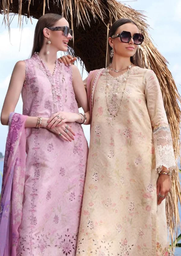 Luxe Printkari Lawn By Saadia Asad-5-B - Image 2