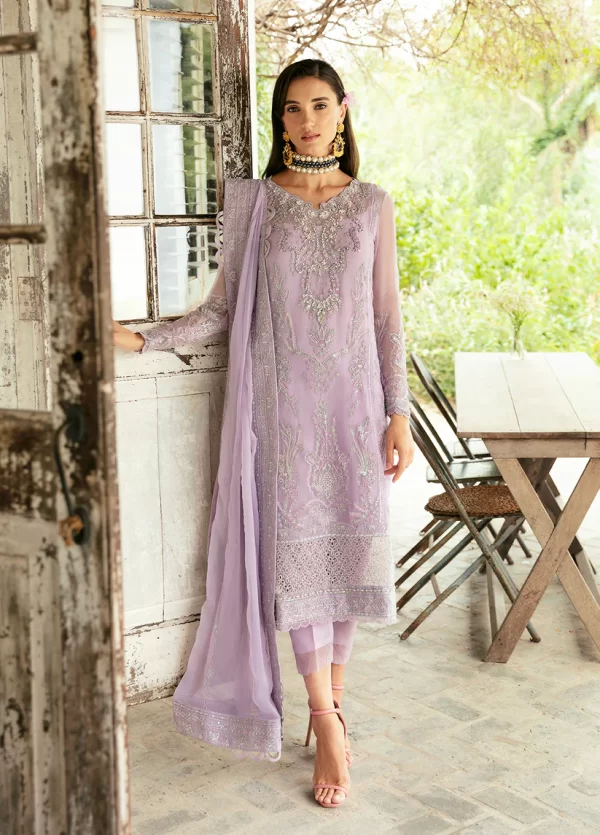 Chant D l'Amour Embroidered Chiffon Eid Collection By Gulaal-VIOLA