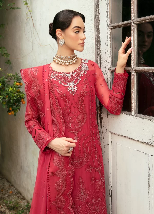 Chant D l'Amour Embroidered Chiffon Eid Collection By Gulaal-ULMARIA - Image 2