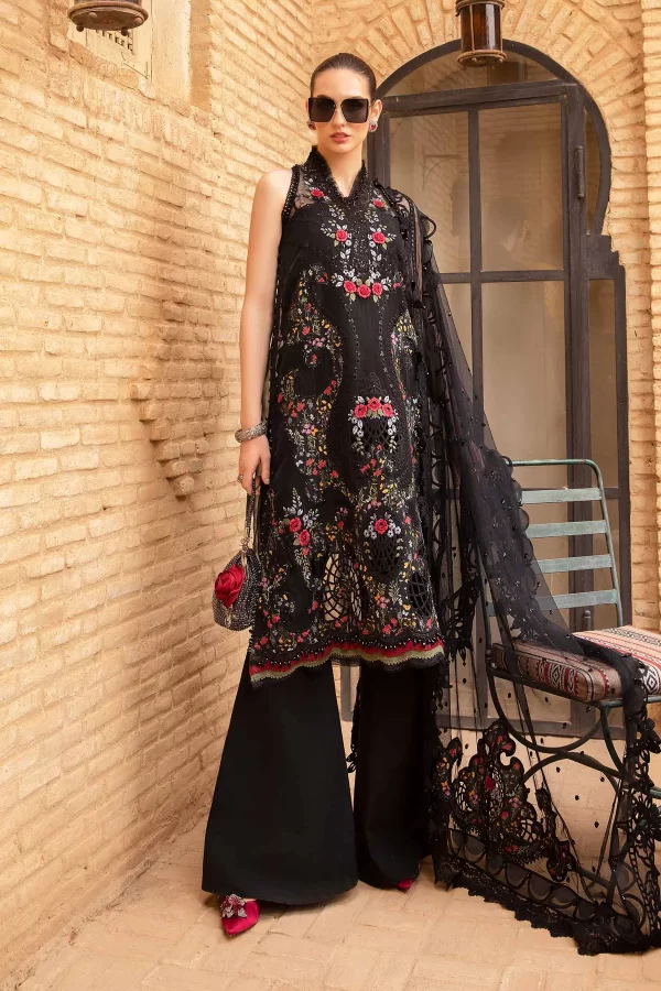 Voyage a'LUXE x Tunisia Luxury Lawn Collection By MARIA.B-D-2405-B - Image 3