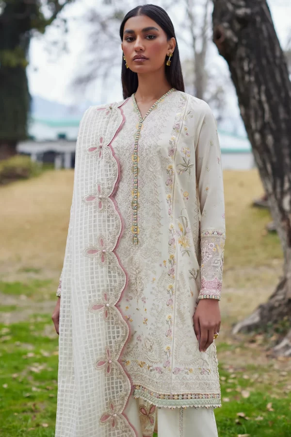 Embroider Lawn Collection By Elan-NEZIHA - Image 3