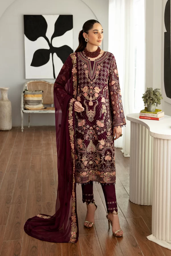 Rangoon Chiffon Collection By Ramsha-D-1104