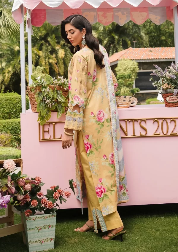 Elaf Prints'24 Lawn Collection By Elaf Premium-Citrus Squad - Image 3