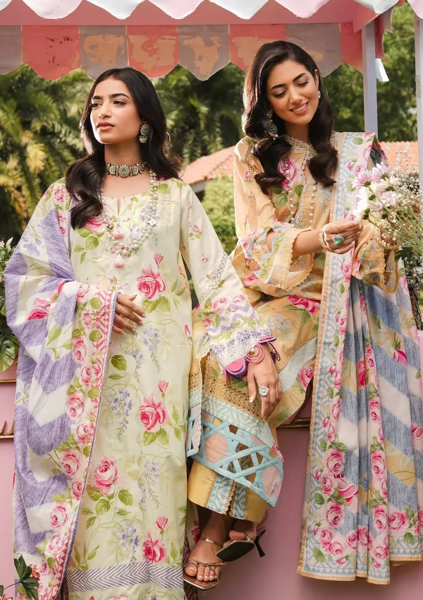 Elaf Prints'24 Lawn Collection By Elaf Premium-Meadow Magic - Image 2