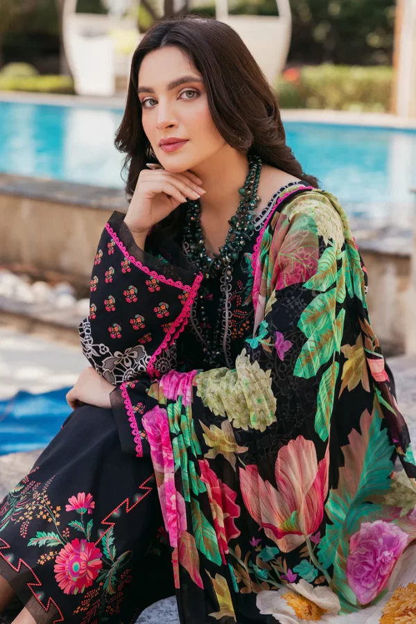 C Print Lawn Collection Vol 5 By Charizma-CP4-41 - Image 2