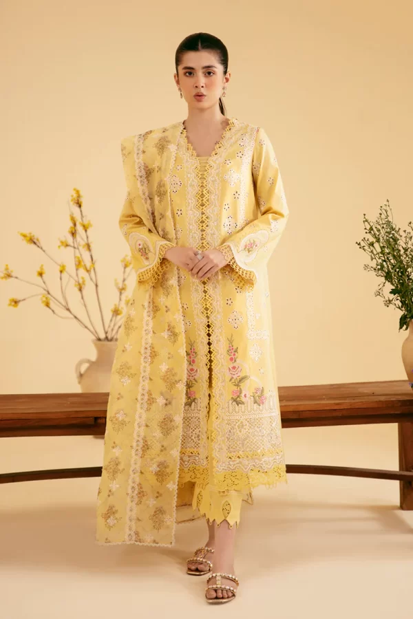 Qlinekari Lawn Collection By Qalamkar-ZHAIN