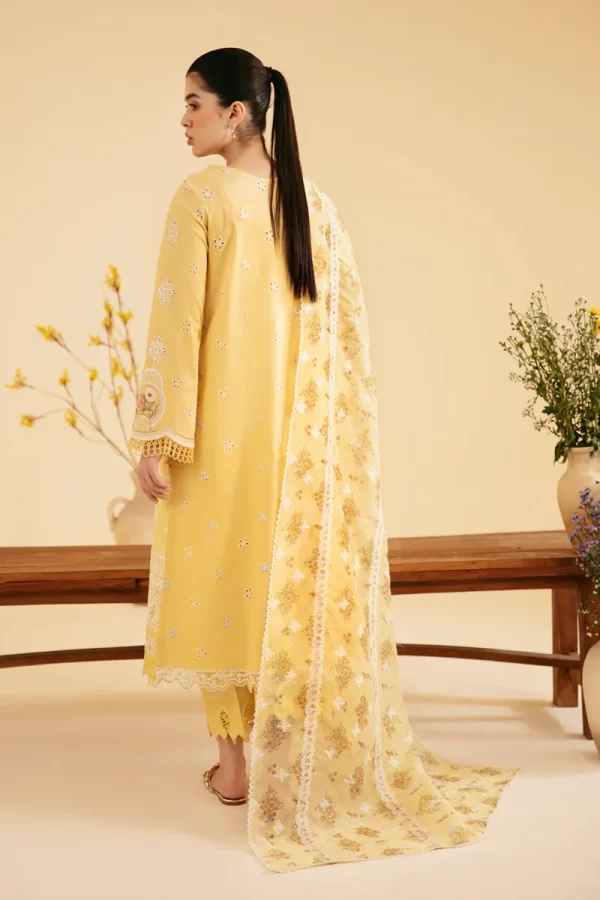 Qlinekari Lawn Collection By Qalamkar-ZHAIN - Image 3