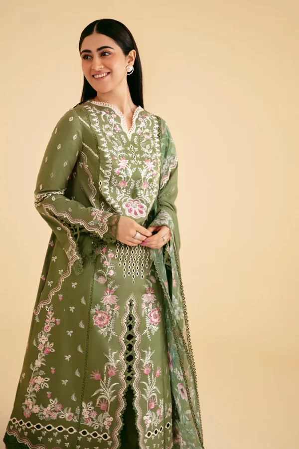 Qlinekari Lawn Collection By Qalamkar-SEMAL - Image 3