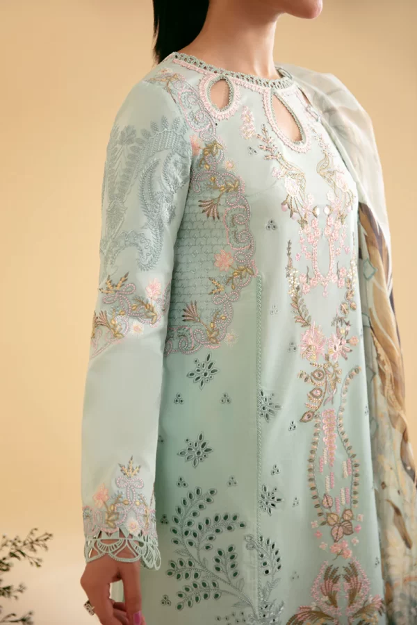 Qlinekari Lawn Collection By Qalamkar-AFROZEH - Image 2