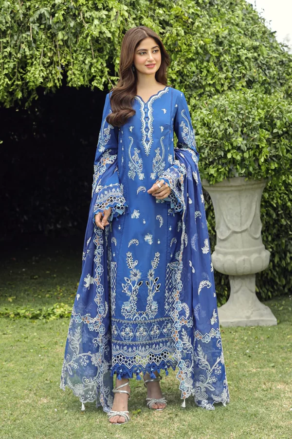 Festive Lawn Collection'24 By Qalamkar-FARHEEN