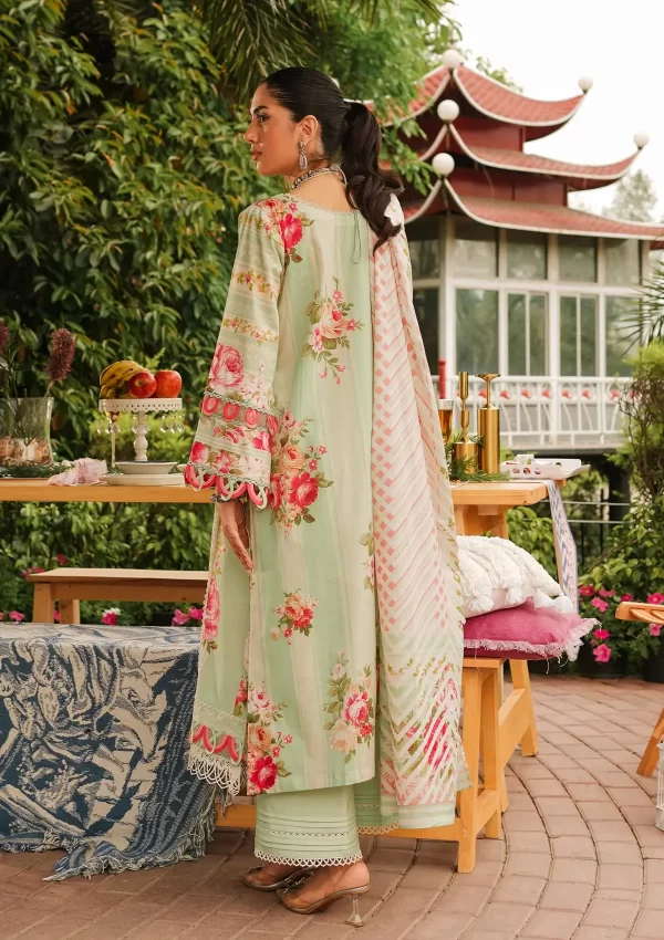 Elaf Prints'24 Lawn Collection By Elaf Premium- Mint To Be - Image 3