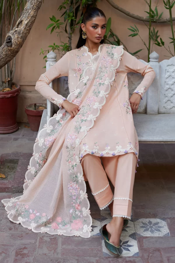 Festive Lawn Collection By Zaha-SHAMS - Image 3