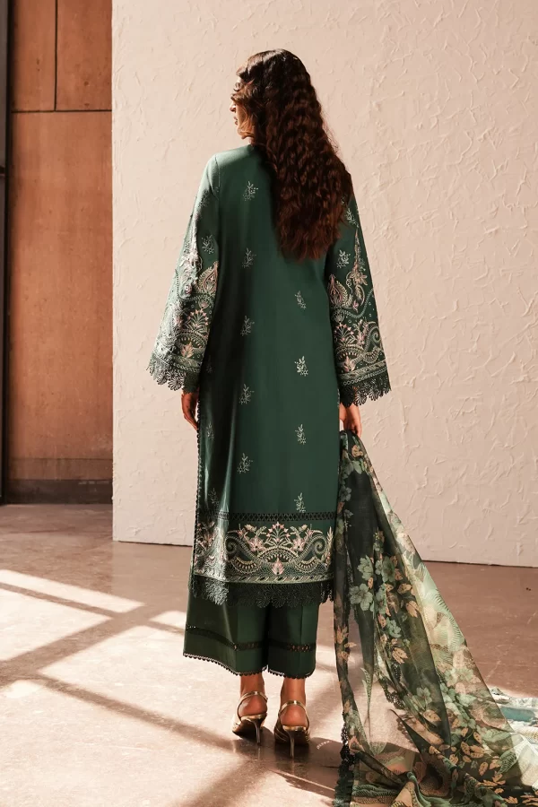 Chikankari Lawn '24 By Afrozeh-Viridian - Image 3