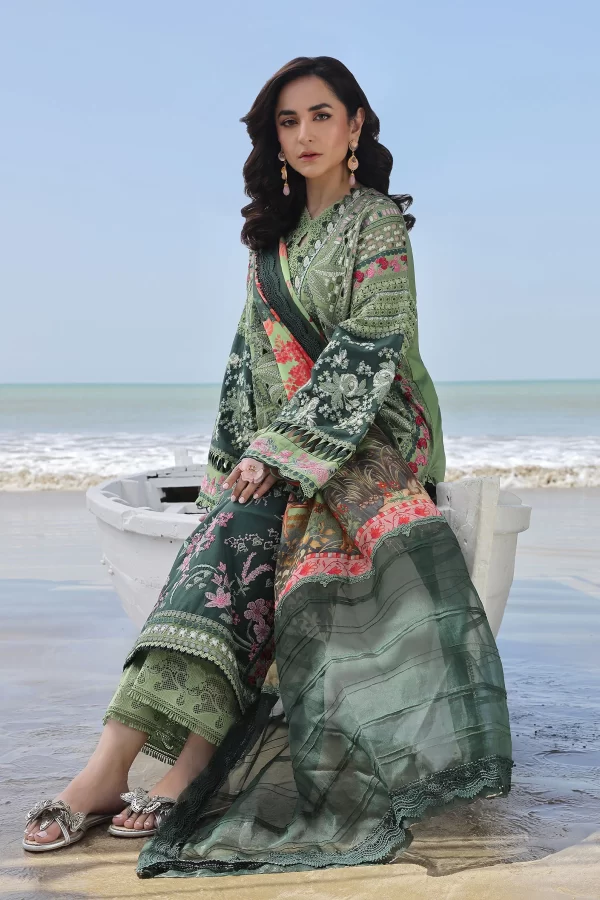 Luxury Lawn ’24 By Maryam Hussain-GARDENIA - Image 3