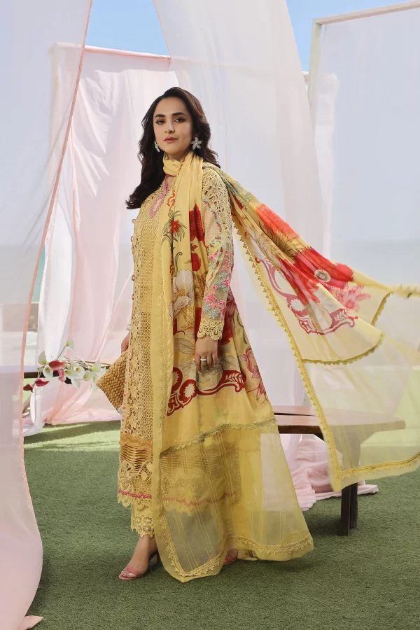 Luxury Lawn '24 By Maryam Hussain-TROPICA - Image 3