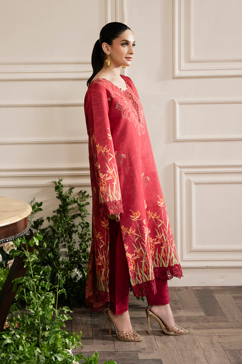 Lifestyle Embroidered Edit’24 By Rang Rasiya-CRIMSON - Image 2