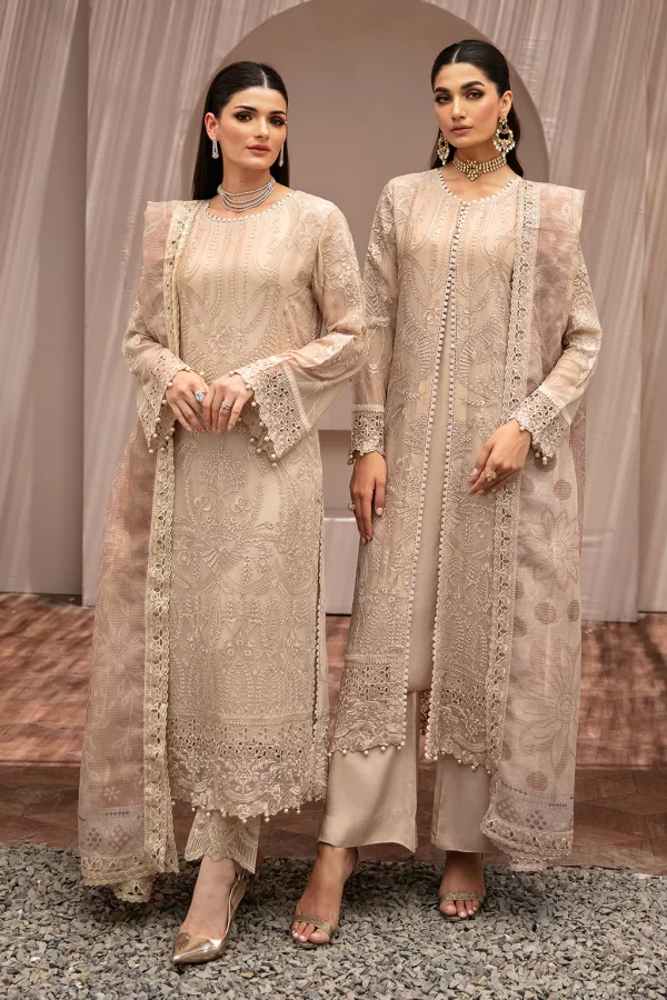 RAMSHA Dastaan Chiffon collection-K202