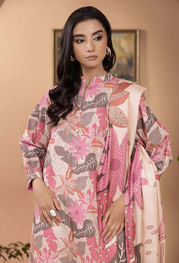 Zara Khaddar Collection by Humdum- D 09 - Image 2