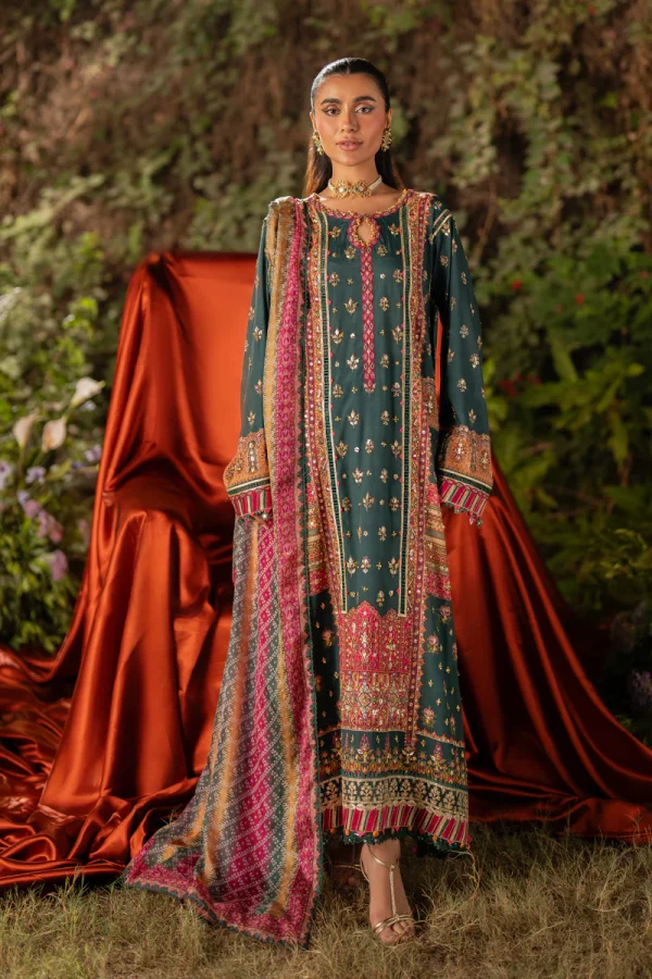 Qalamkar Luxe Silk '24-UA-02 NINA - Image 2