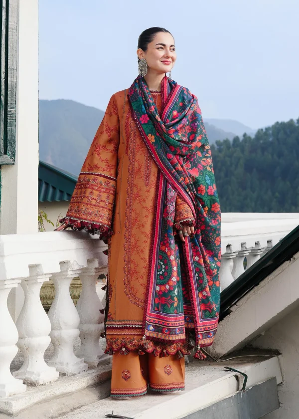 Hussain Rehar winter shawl '24-Sahira - Image 2