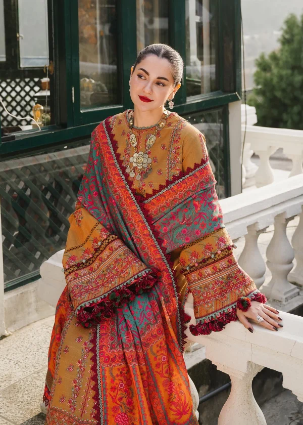 Hussain Rehar winter shawl '24-Horain - Image 2