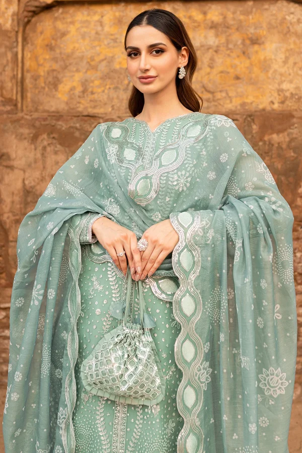 Farasha Ritzier Luxury Chiffon edit '25-Ocean Light - Image 3