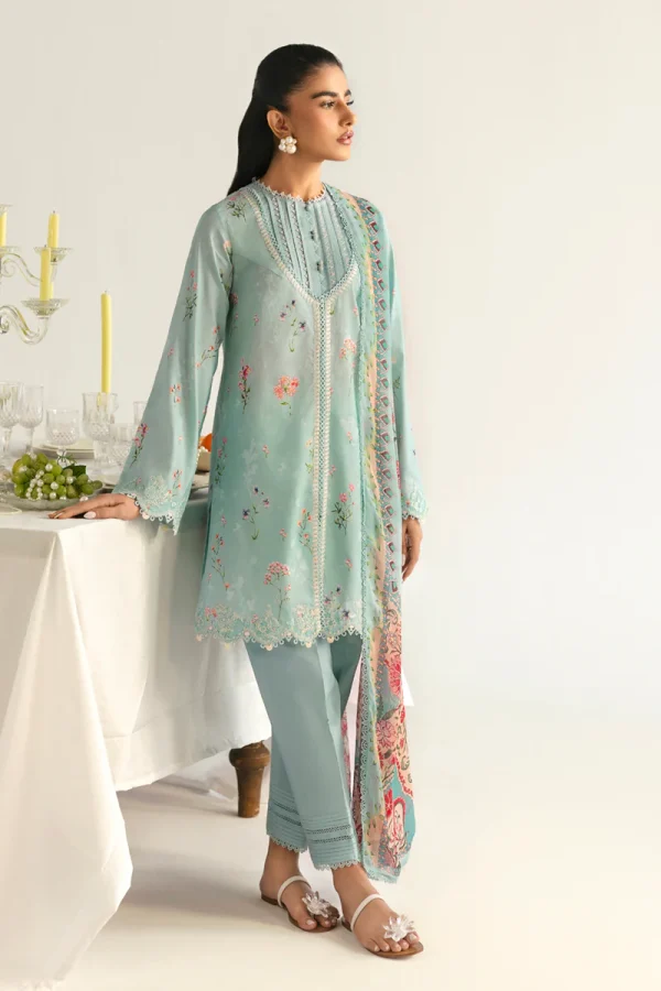 Qalamkar Q Prints Lawn '25-PQ-08 Rena