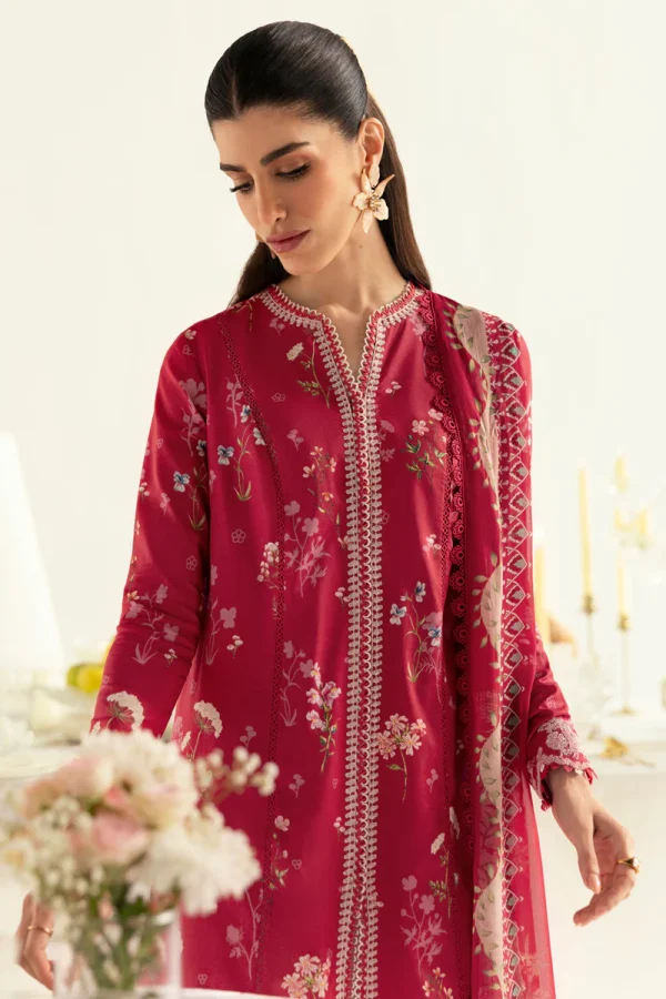 Qalamkar Q Prints Lawn '25-PQ-08 Kiara - Image 2