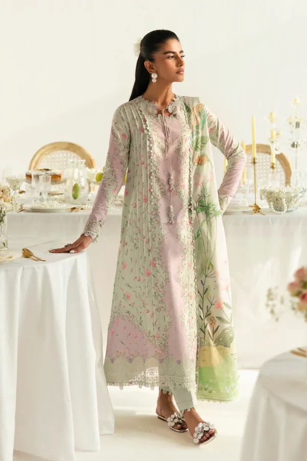 Qalamkar Q Prints Lawn '25-PQ-07 Lira