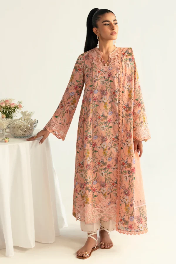 Qalamkar Q Prints Lawn '25-PQ-10 Maria