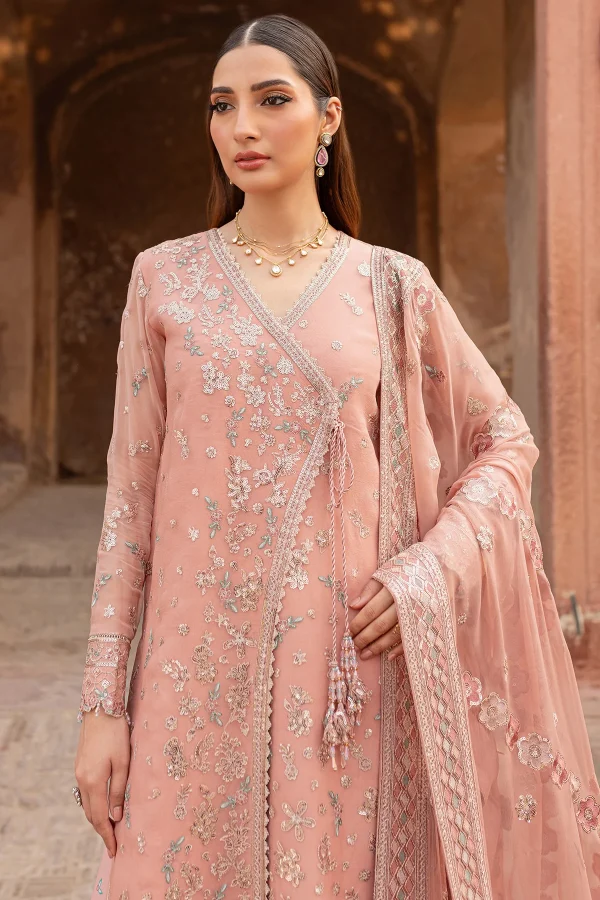 Farasha Ritzier Luxury Chiffon edit '25-Peach Bell - Image 2