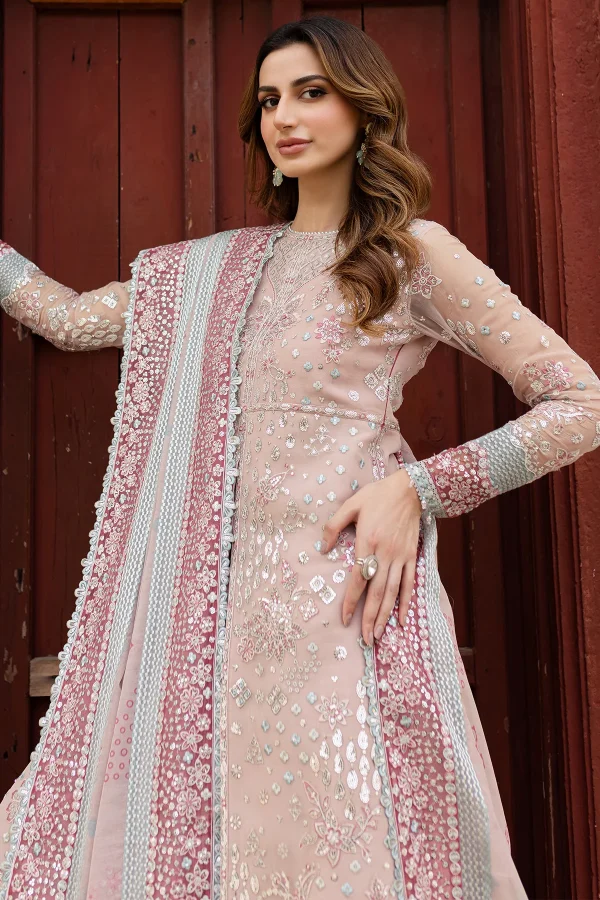 Farasha Ritzier Luxury Chiffon edit '25-Satin Rose - Image 3