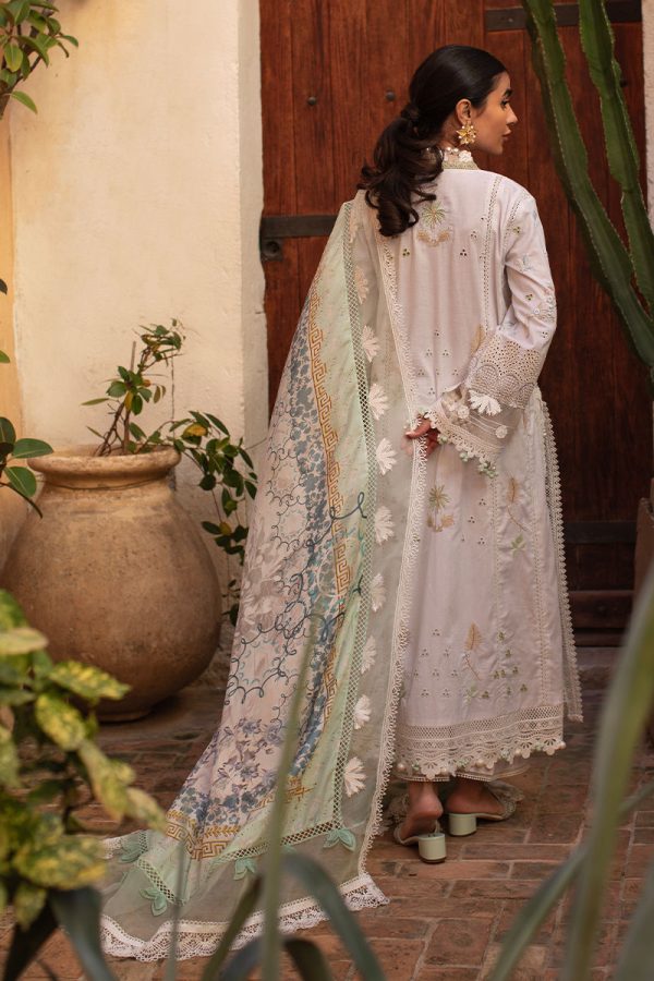 Ansab Jahangir Zoha Luxury Lawn '25-Baby’s Breath - Image 2