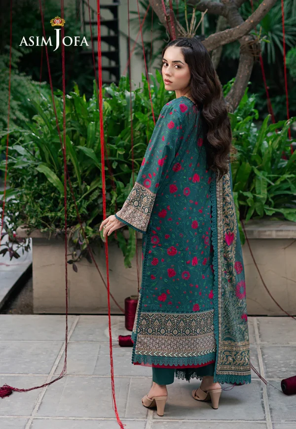 Asim Jofa Prints Lawn '25-AJUUB-38 - Image 2