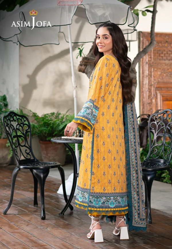 Asim Jofa Prints Lawn '25-AJUUB-23 - Image 2