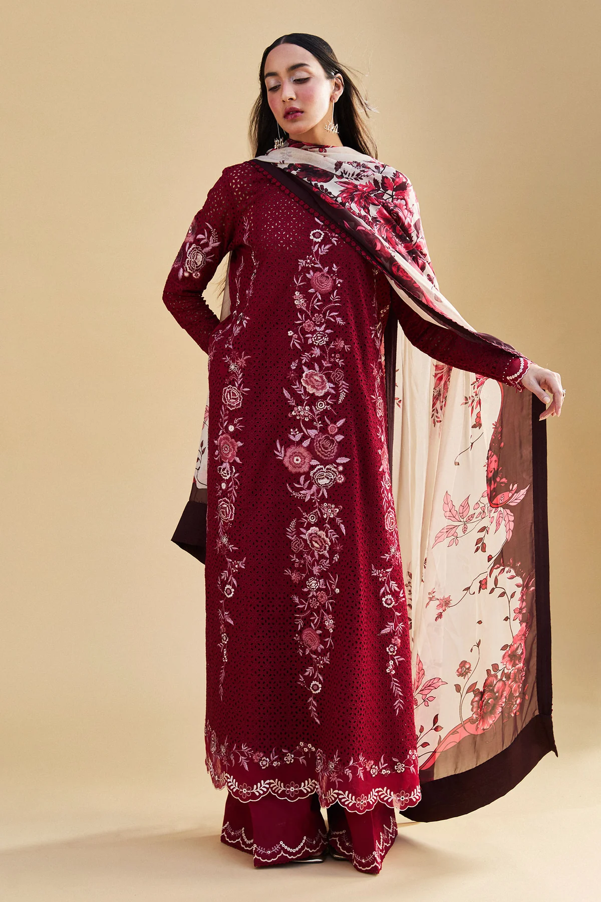 Zara Shahjahan Satori Lawn '25-Asa-5B