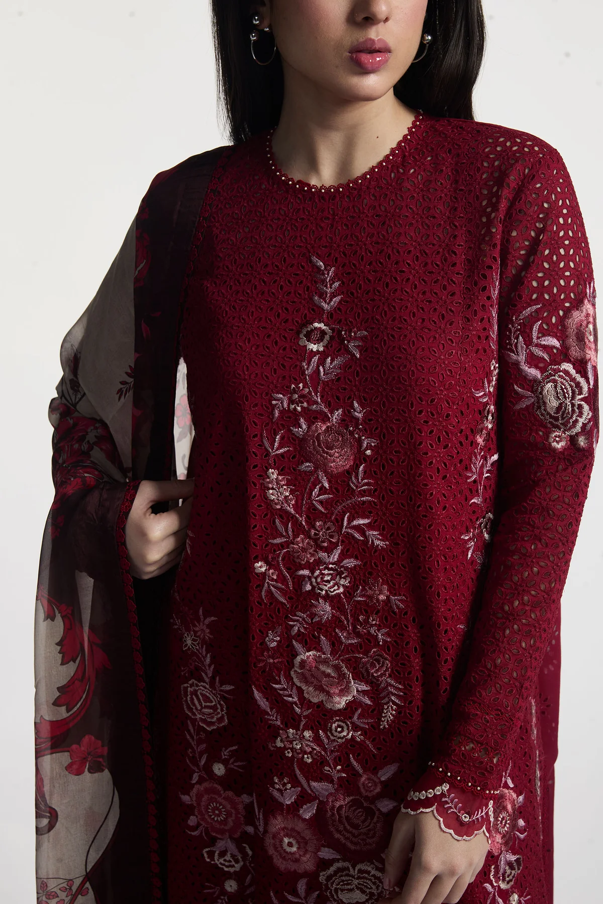 Zara Shahjahan Satori Lawn '25-Asa-5B - Image 3