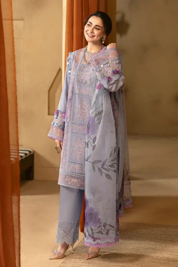 Saira Rizwan Luxury Lawn '25-EDRINA-SRL25-03