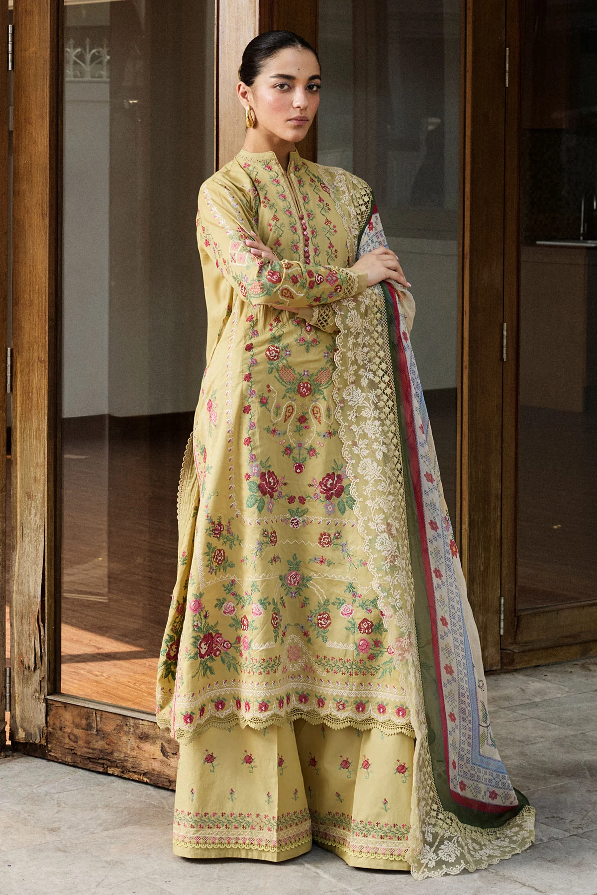 Zara Shahjahan Satori Lawn '25-Hikari-7B - Image 2
