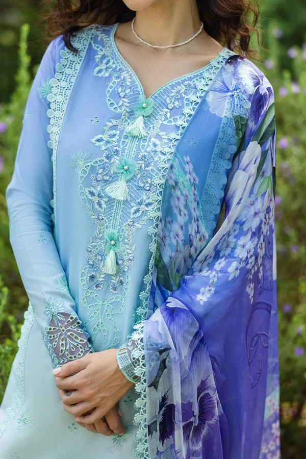 Mushq Solace Ombre Chikankari '25-Fiducia - Image 2